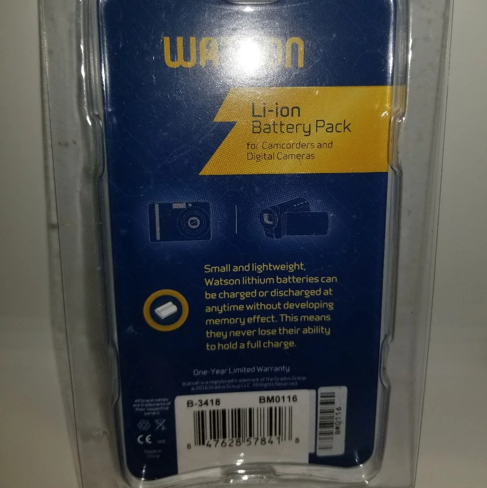 NWTS Gray Watson EN-EL14A Lithium-Ion Compatible Battery Pack (7.2V, 1150mAh)